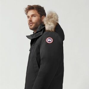 Canada Goose Langford Parka Heritage Jacket Black Medium M